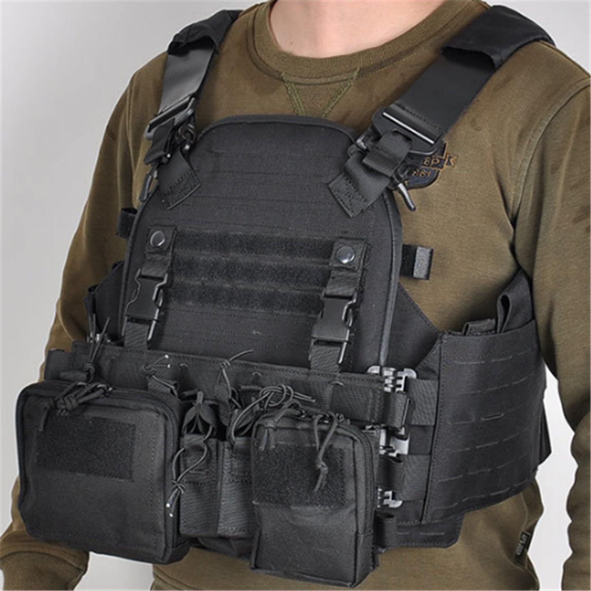 TitanCore Tactical Plate Carrier Vest