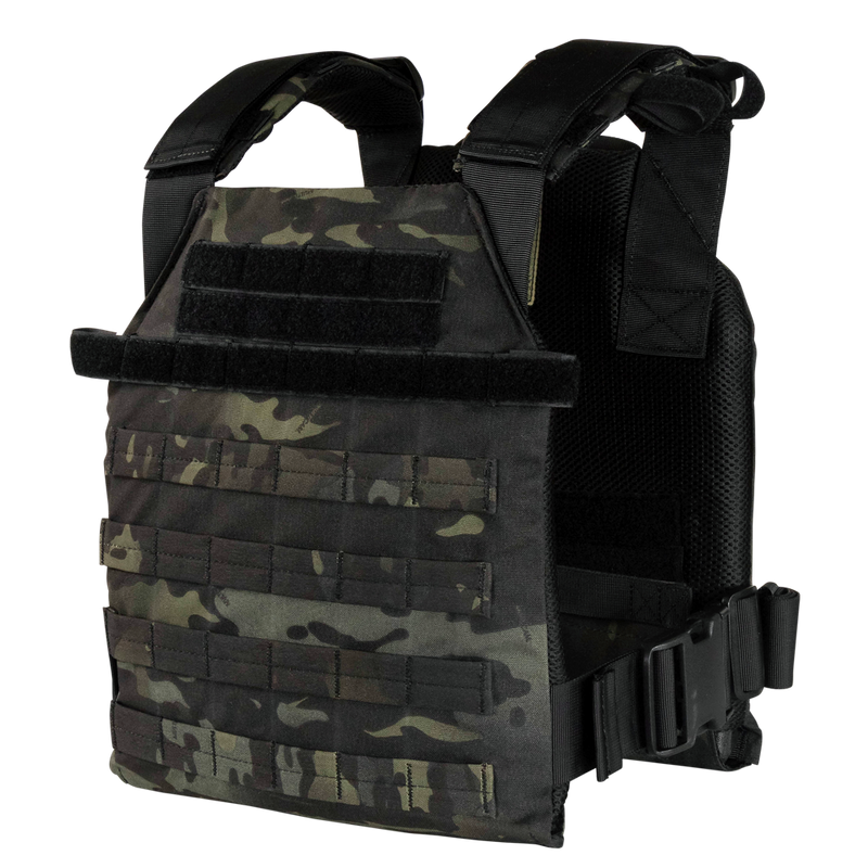 Condor Sentry Plate Carrier (BLACK) w/PA Kelvar Wrapped Plates III