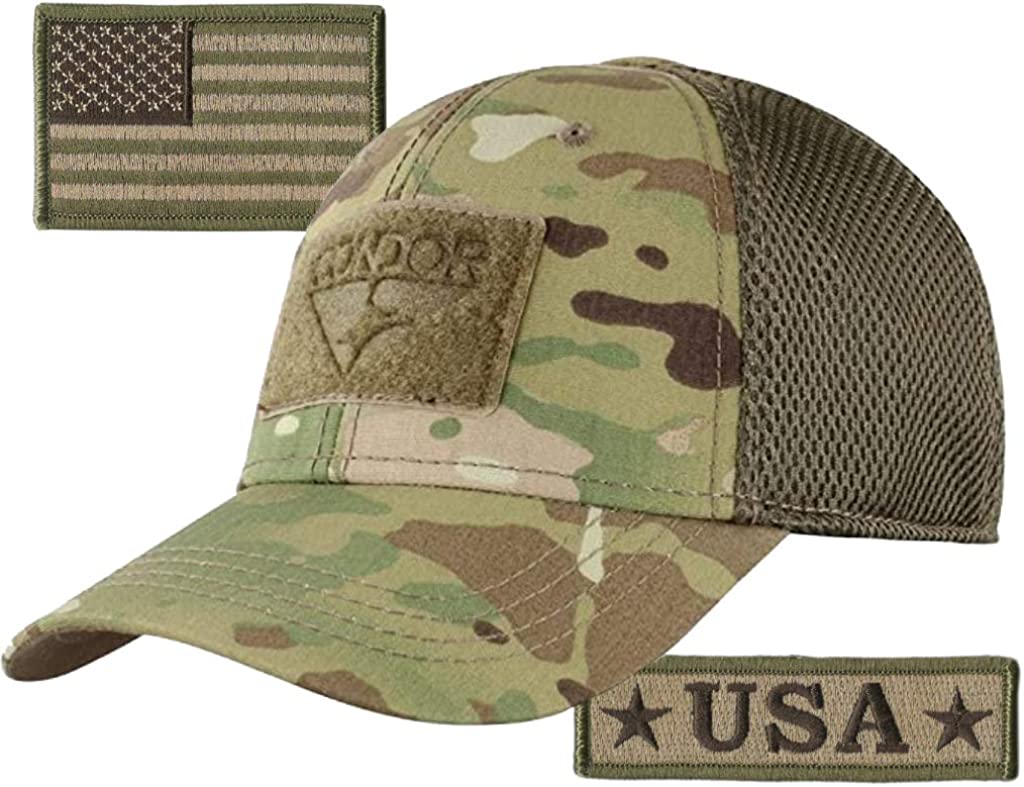 Condor Hat Patch US Flag - Foliage