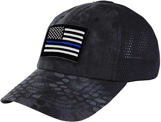 Condor Hat Patch US Flag - Thin Blue Line