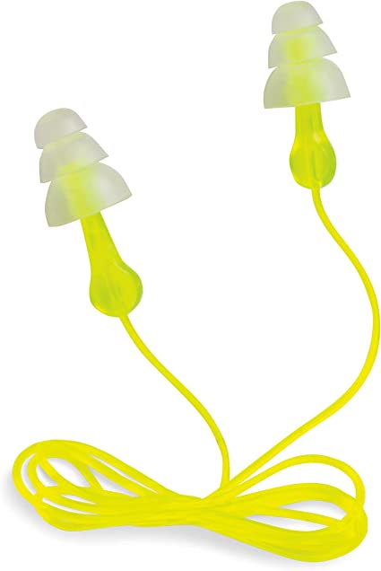 PELTOR REUSE TRI-FLANGE EARPLUGS 3PK