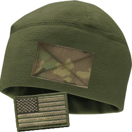 Condor Hat Patch US Flag - OD Green