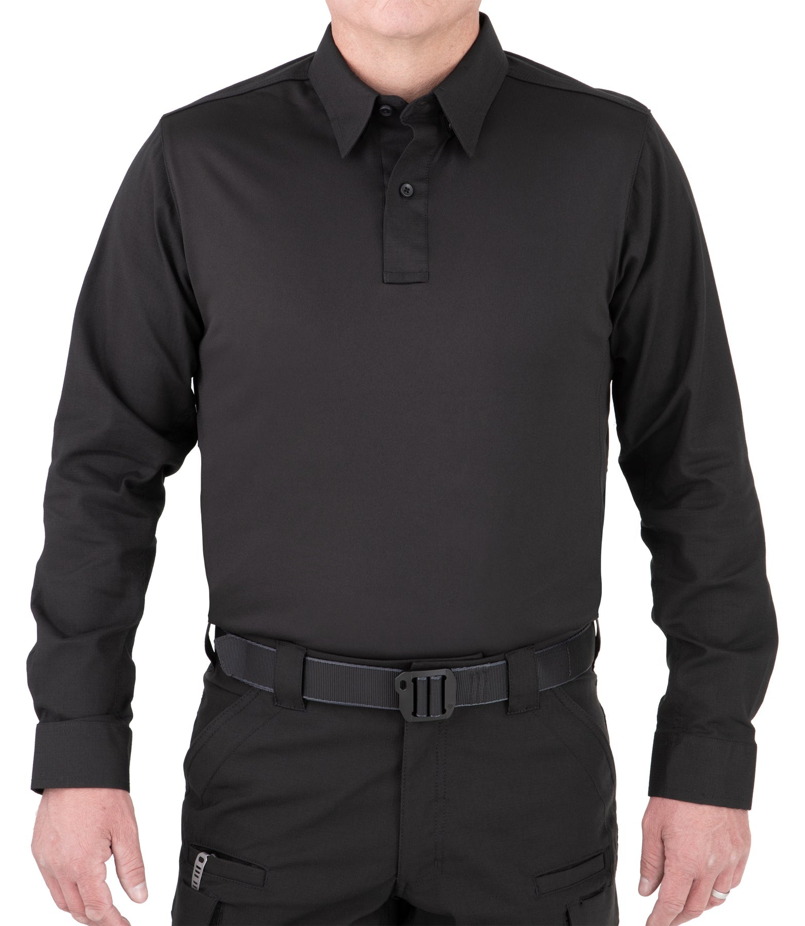 FT V2 Pro Performance POLO Small/Reg BLK