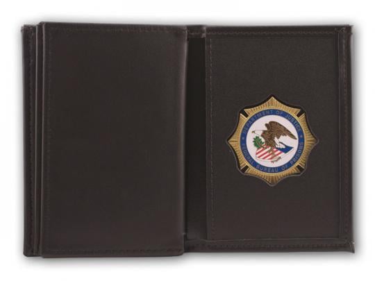 PFCT FT STYLE: 121-A BADGE WALLET W/ DOUBLE ID & CC SLOTS (589)
