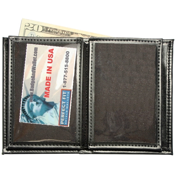PFCT FT STYLE: 121-A BADGE WALLET W/ DOUBLE ID & CC SLOTS (589)