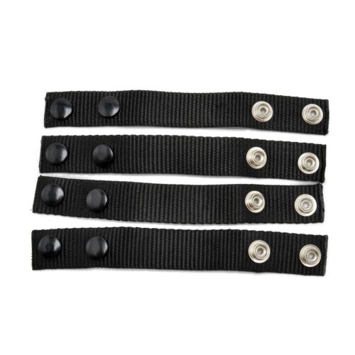 PFCT FT 1" NYLON BELT KEEPER w/BLK SNAP 4PK